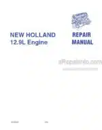 Photo 4 - New Holland 12.9L F3BE0684HE901 F3BE0684GE901 Repair Manual Engine 87523643
