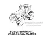 Photo 4 - New Holland 170HP 190HP 210HP 240HP Repair Manual Tractor 6035430100