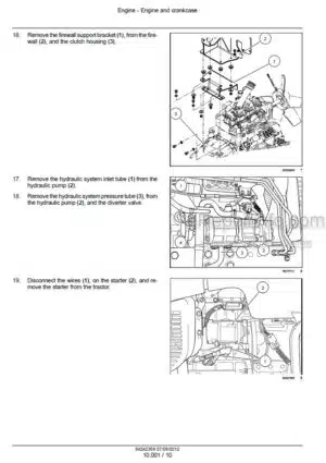 Photo 7 - New Holland 12.9L F3BE0684HE901 F3BE0684GE901 Repair Manual Engine 87523643