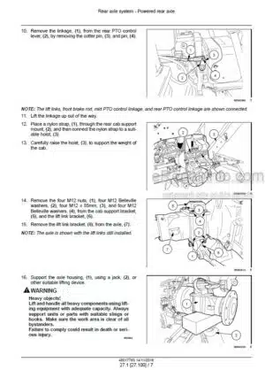 Photo 7 - New Holland 5610S 6610S 7610S 7010 8010 Repair Manual Tractor 87032901