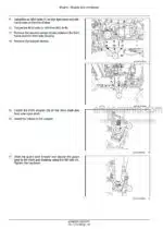 Photo 2 - New Holland 35 40 Workmaster Tier 4B Final Service Manual Compact Tractor 48144024