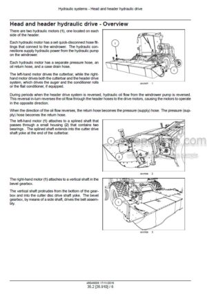 Photo 7 - New Holland 416 419 416 Durabine Speciality Service Manual Disc Header 48049006