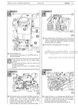 Photo 1 - New Holland 445TAM2 667TAM2 Repair Manual Engine For SE110 SE140 SE170 Irigation Power Units 87366591