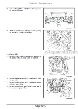 Photo 5 - New Holland 45 50 55 Boomer Tier 4B Final Service Manual Compact Tractor 48144020