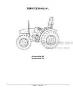 Photo 4 - New Holland 45 55 Workmaster Service Manual Tractor 84269847