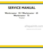 Photo 5 - New Holland 55 65 75 Workmaster Service Manual Tractor 51489998 51625050