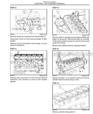 Photo 5 - New Holland 667TA/EEG 667TA/EEC 667TA/EBF 667TA/EED 667TA/EBJ 667TA/EDJ Repair Manual Engine 87519804NA