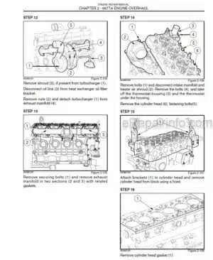 Photo 7 - New Holland 6TAA-830 Repair Manual Engines For TG210 TG230 Tractors And SE215 SE240 Irrigation Power Units 87366592