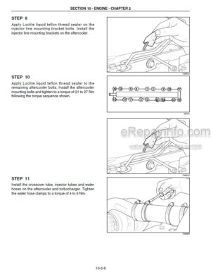 Photo 8 - New Holland 6TAA-830 Repair Manual Engines For TG210 TG230 Tractors And SE215 SE240 Irrigation Power Units 87366592