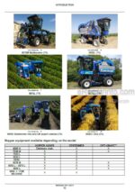 Photo 2 - New Holland 9030L Service Manual Grape Harvester 90323626