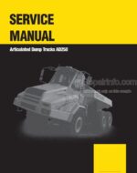 Photo 4 - New Holland AD250 Service Manual Articulated Dump Truck 6045614101