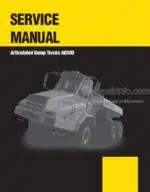 Photo 4 - New Holland AD300 Service Manual Articulated Dump Truck 6045615101