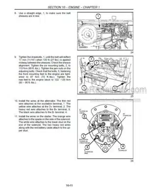 Photo 5 - New Holland BB900 Repair Manual Baler 86614937