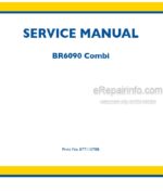 Photo 5 - New Holland BR6090 Combi Service Manual Round Baler 87711078B
