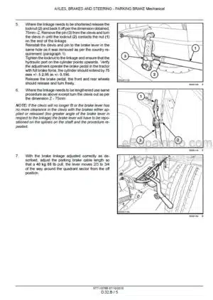 Photo 9 - New Holland BR6090 Combi Service Manual Round Baler 87711078B