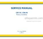 Photo 4 - New Holland CR7.90 CR8.90 Service Manual Rotary Combine 48040948