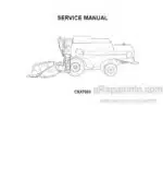 Photo 6 - New Holland CSX7000 Service Manual Combine 84210989A
