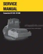 Photo 4 - New Holland CV1100 CV1500 Service Manual Compactor 6045613100