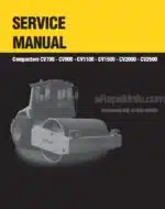 Photo 4 - New Holland CV700 CV900 CV1100 CV1500 CV2000 CV2500 Service Manual Compactor 60367000