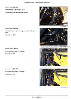 Photo 8 - New Holland 1089 1095 Repair Manual Bale Wagon 86614938