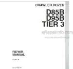 Photo 4 - New Holland D85B D95B Tier 3 Repair Manual Crawler Dozer 87728447NA