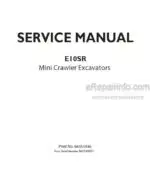 Photo 5 - New Holland E10SR Yanmar TNV Series Engine Mini Crawler Excavator 84363846
