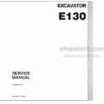 Photo 5 - New Holland E130 Shop Manual Crawler Excavator 87360591