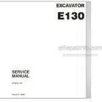 Photo 5 - New Holland E130 Shop Manual Crawler Excavator 87360591