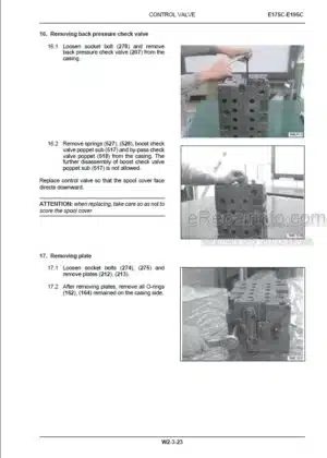 Photo 7 - New Holland EC215 Service Manual Excavator 73179384