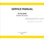 Photo 4 - New Holland E175C EVO Tier 3 Service Manual Crawler Excavator 48024891