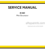 Photo 5 - New Holland E18C Tier IV Service Manual Mini Excavator[2]
