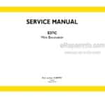 Photo 4 - New Holland E37C Tier IV Final Service Manual Mini Excavator