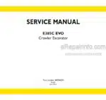 Photo 4 - New Holland E385C EVO Tier 3 Service Manual Crawler Excavator 48034228