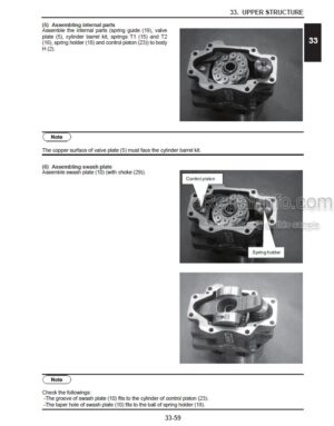 Photo 12 - New Holland E55BX Tier 3 Service Manual Compact Hydraulic Excavator S5HS0014E01