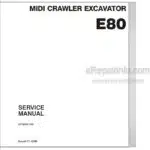 Photo 5 - New Holland E80 Service Manual Hydraulic Excavator 87360644NA