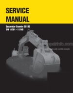 Photo 4 - New Holland EC130 Service Manual Crawler Excavator 73179380
