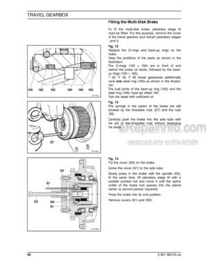 Photo 7 - New Holland D180 Tier 3 Workshop Manual Crawler Dozer 84151290