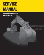 Photo 4 - New Holland EC270 Service Manual Excavator Crawler 73179390