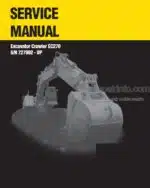 Photo 4 - New Holland EC270 Service Manual Excavator Crawler 73179390