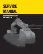 Photo 5 - New Holland EC350 Service Manual Excavator Crawler 73179393