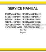 Photo 4 - New Holland F3DE3684A F3DE3684B F3DFA613A F3DFA613B F3DFE613A F3DFE613B Tier 4A Service Manual Engine