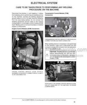 Photo 10 - New Holland G140VHP G170VHP G200 Tier 3 Repair Manual Motor Grader 75314490