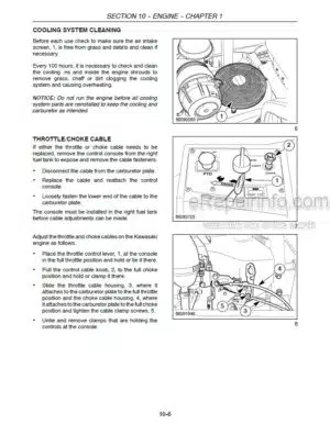 Photo 2 - New Holland G5030 G5035 Service Manual Mower 84218042