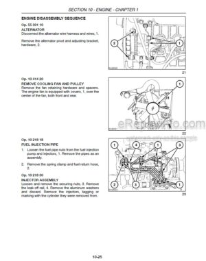 Photo 8 - New Holland DC150.B Tier 2 Workshop Manual Crawler Dozer 6036708100