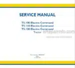Photo 4 - New Holland T5.100 T5.110 T5.120 Electro Command Service Manual Tractor 48038307