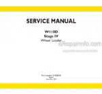 Photo 5 - New Holland W110D Stage IV Service Manual Wheel Loader 51428226