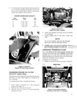 Photo 6 - Ford 100 120 125 145 165 195 Service Manual Lawn And Garden Tractor 40010060