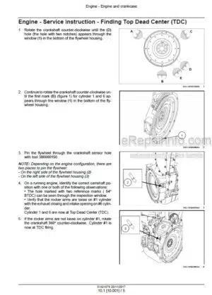 Photo 7 - CNH Vector Tier 2 Stage II Service Manual Engine 84586876