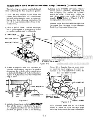 Photo 1 - Case 1030 Comfort King Series Service Manual Draft O Matic Tractor 9-76931