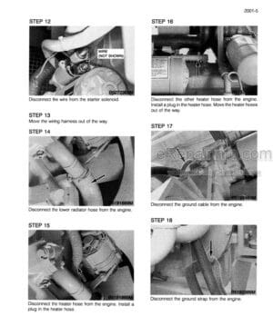 Photo 6 - Case 1187C Service Manual Excavator 8-10410R0